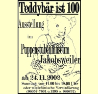 Teddybär ist 100